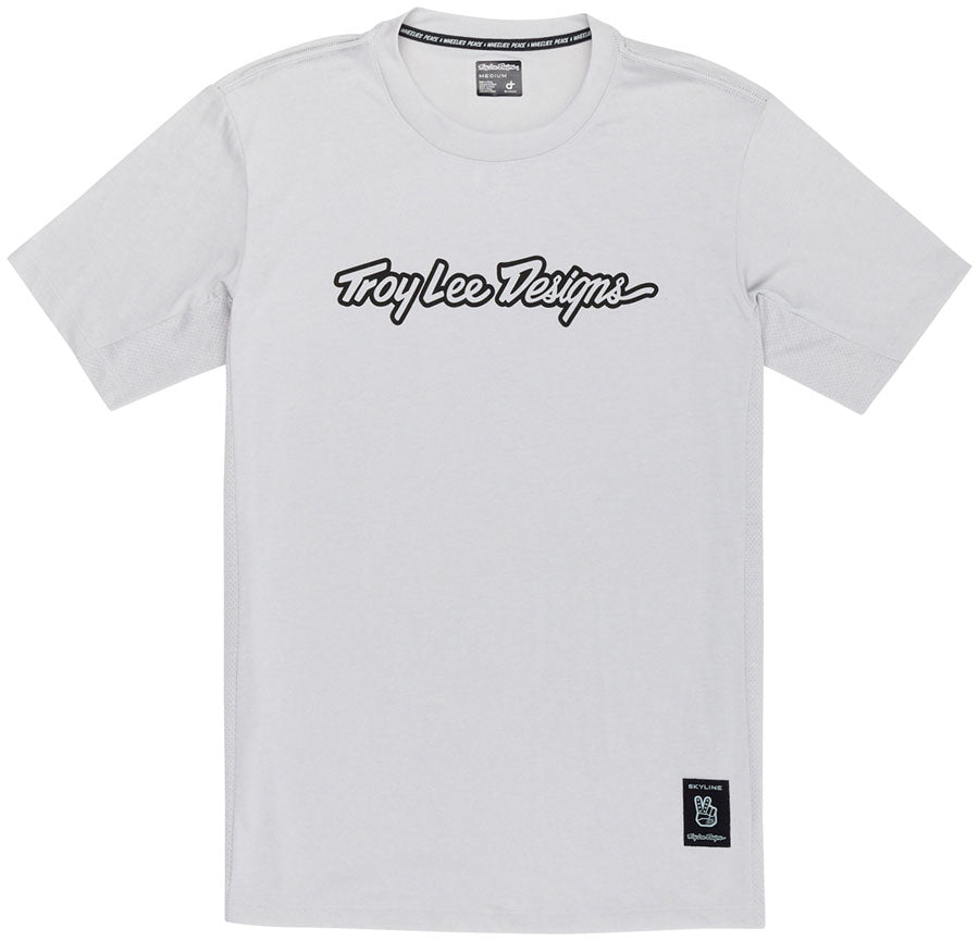 Troy Lee Designs Skyline Short Sleeve Ride Tee – Signature Mist Medium