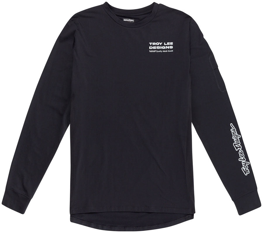 Troy Lee Designs Ruckus Long Sleeve Ride Tee – Factory Carbon Large