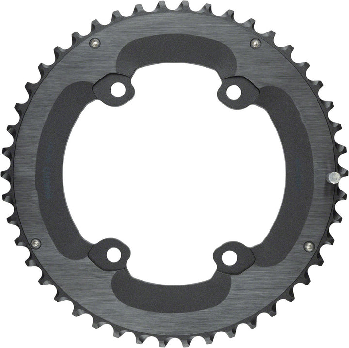 microSHIFT Sword Chainring - 46t 110 Asym BCD Outer ring 2 x 9/10-Speed BLK
