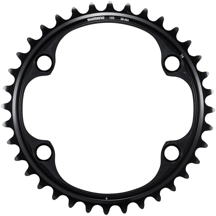 Shimano Dura-Ace FC-R9200 12-Speed Chainring - 36t Asymmetric 110 BCD BLK NH
