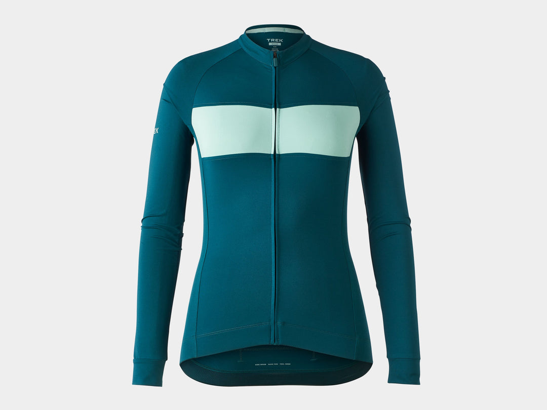Jersey Trek Circuit Women LTD Long Sleeve XXLarge Green/Teal