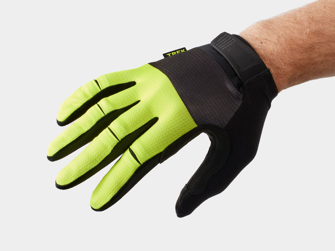 Glove Trek Circuit Full-Finger Medium Radioactive Yellow