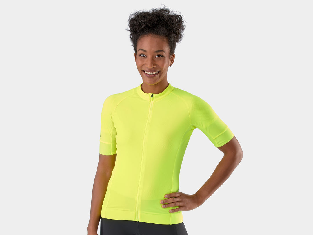 Jersey Trek Circuit Women Large Radioactive Yellow