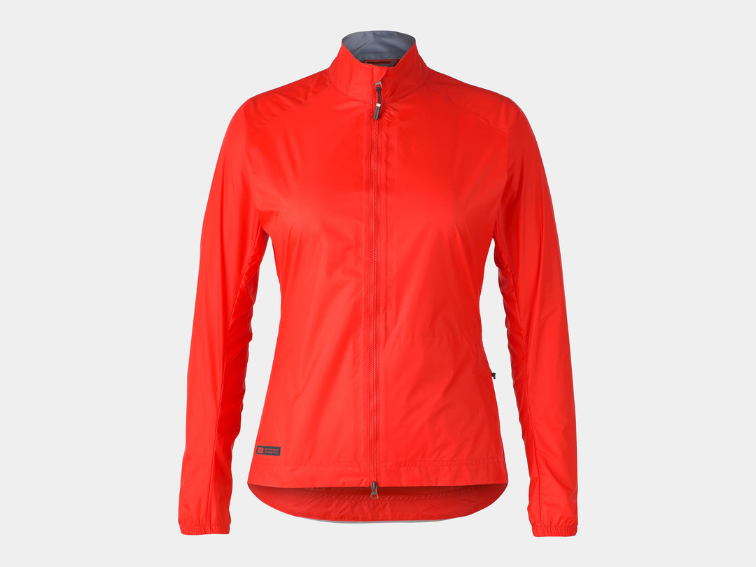Jacket Bontrager Circuit Rain Women Large Radioactive Red