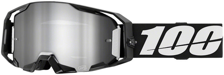 100% ARmatic Goggles - Black Mirror Silver Flash Lens