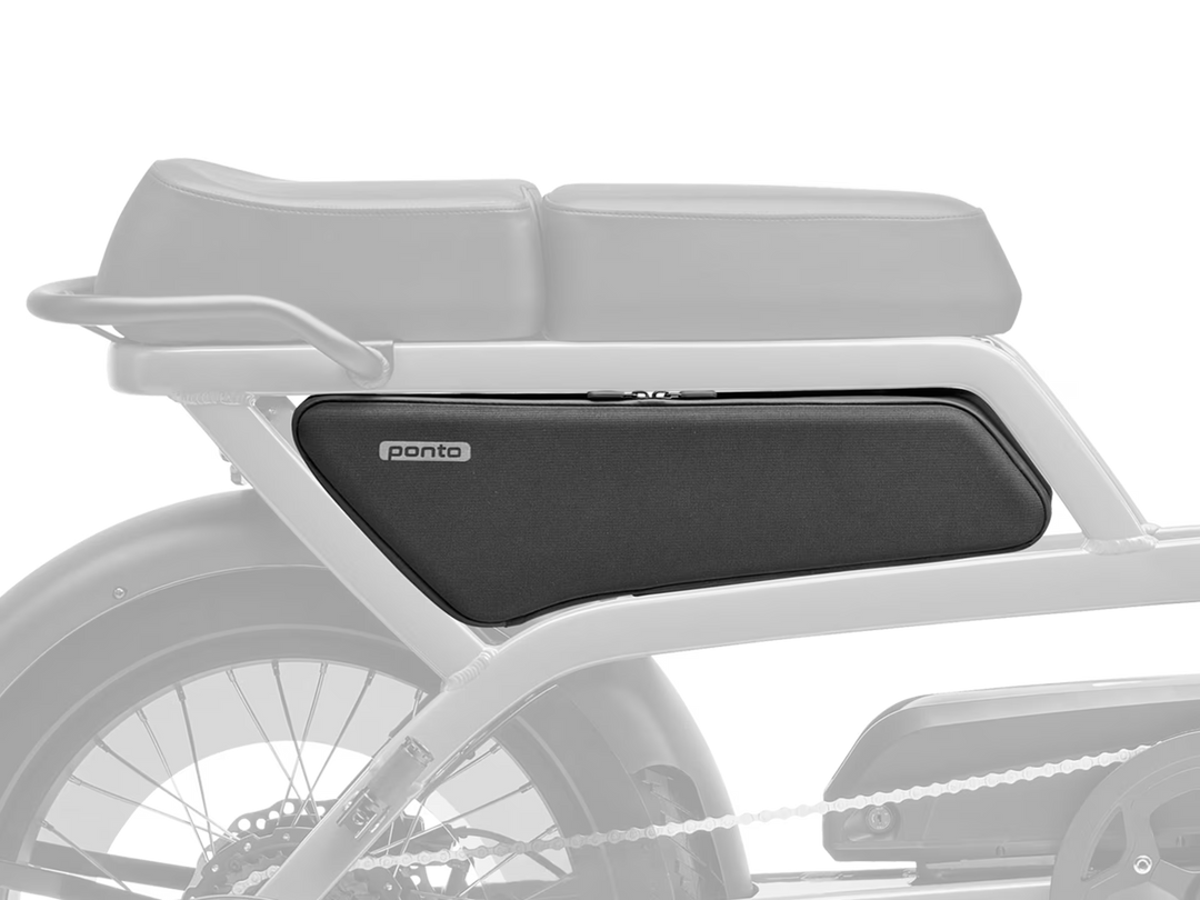 Electra Ponto Go Frame  Charcoal Bag