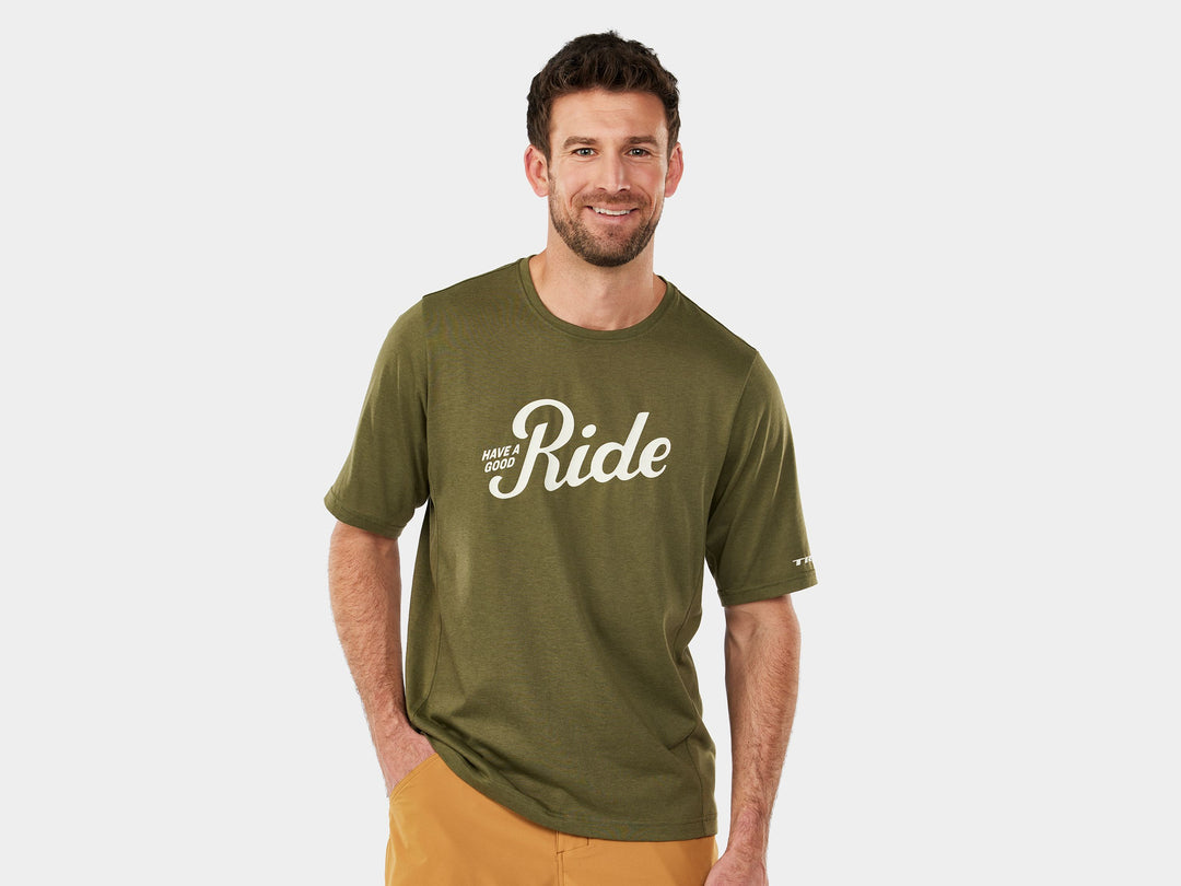 Shirt Trek Evoke Tech Tee XX-Large Black Olive