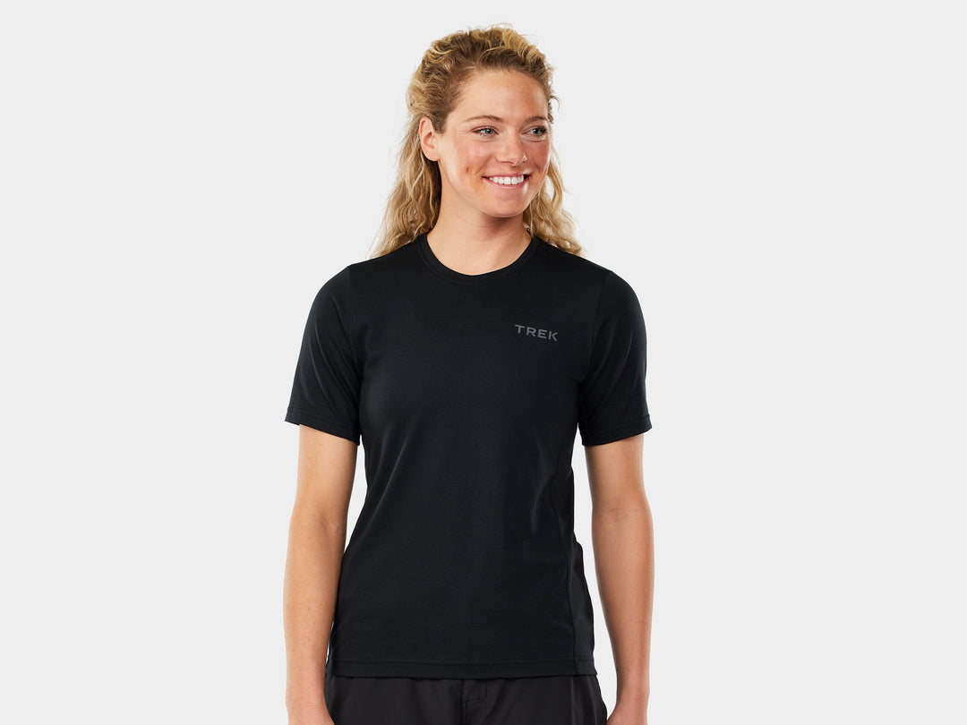 Shirt Trek Evoke Tech Tee Women 1X Black