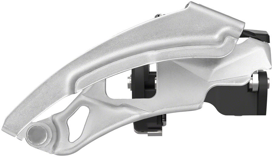 SunRace M300 Front Derailleur - 7/8-Speed Triple Dual Pull 34.9/31.8/28.6mm Clamp Band Silver