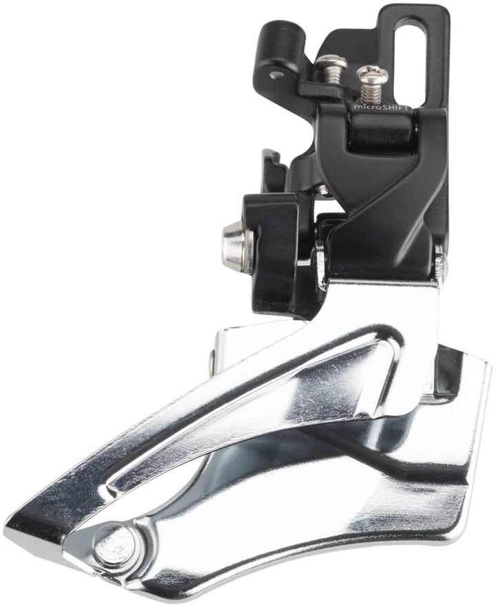 microSHIFT MarvoLT Front Derailleur - 9-Speed Double 42t Max Direct Mount Shimano Compatible