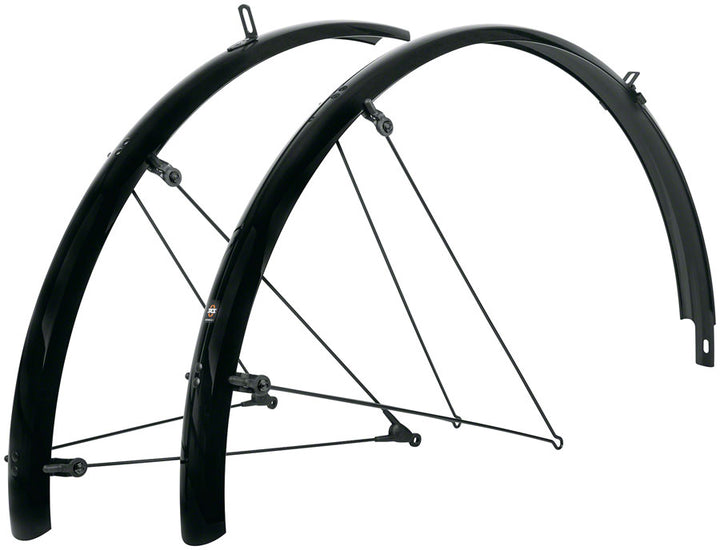 SKS B45 Bluemels Full Coverage Fender Set - 45mm 700 x 28-37 Black