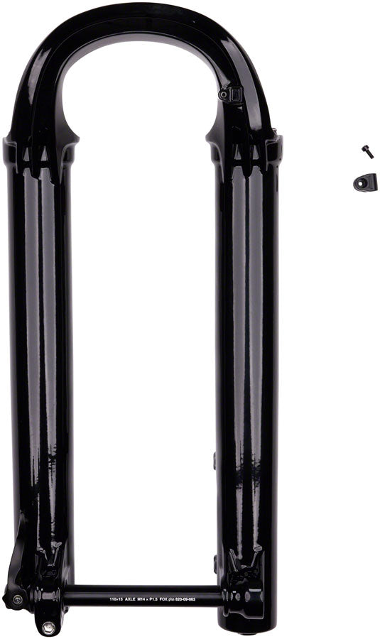 FOX Lower Leg Assembly - 2021 38 27.5in 180 MAX 15x110 QR Fox Shiny BLK F-S