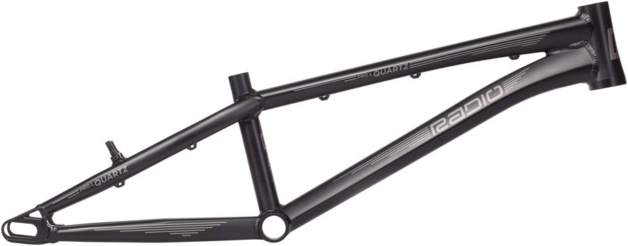 Radio BMX Raceline Quartz BMX Race Frame - Pro L 20.9'' TT Matte Black