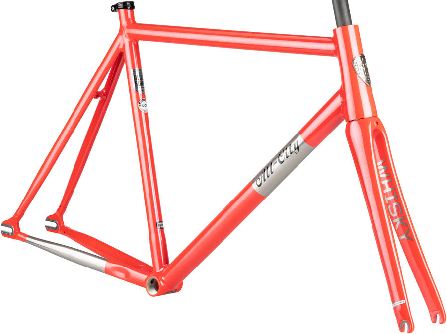 All-City Thunderdome Frameset - 700c Aluminum Hot Pink Blink 46cm