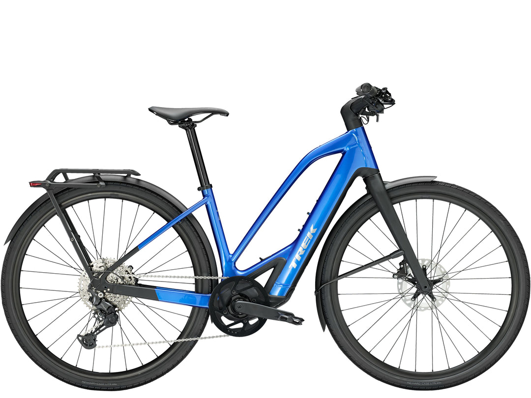 Trek FX+ 7S Mid-step - ALPINE BLUE - GLOSS / S Trek FX+ 7S Mid-step - ALPINE BLUE - GLOSS / S