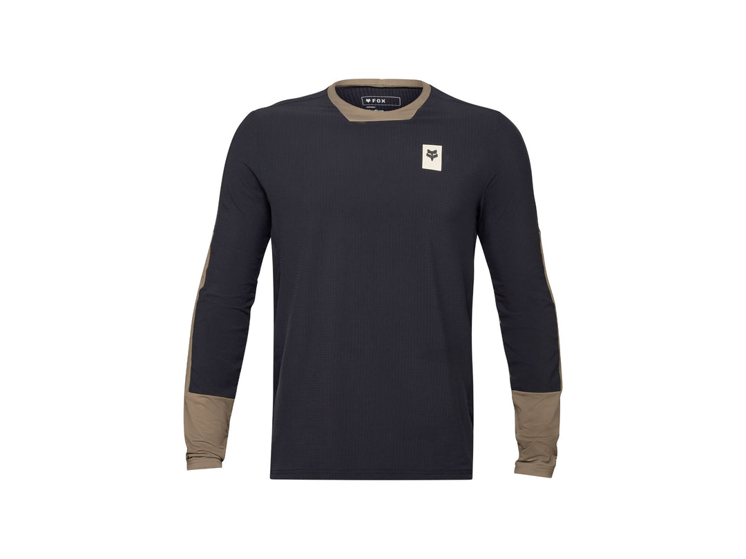 Jersey Fox Racing 24 Defend Thermal Medium Black/Brown