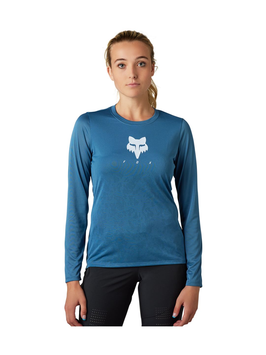 Jersey Fox Racing Ranger TruDri LS Women Medium Dark Blue