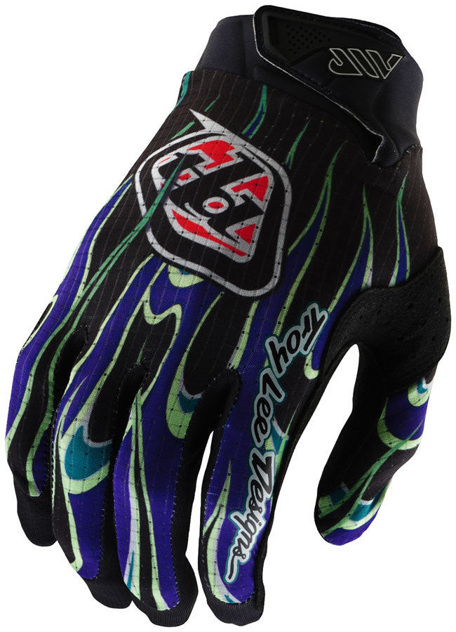 Troy Lee Designs Air Glove – Torched Black / Purple Large