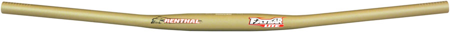 Renthal FatBar Lite Zero Handlebar - Aluminum 0mm 780mm 31.8mm Gold V2