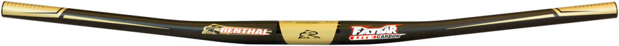 Renthal FatBar Lite Carbon Zero Handlebar - Carbon 0mm 780mm 31.8mm Black V2