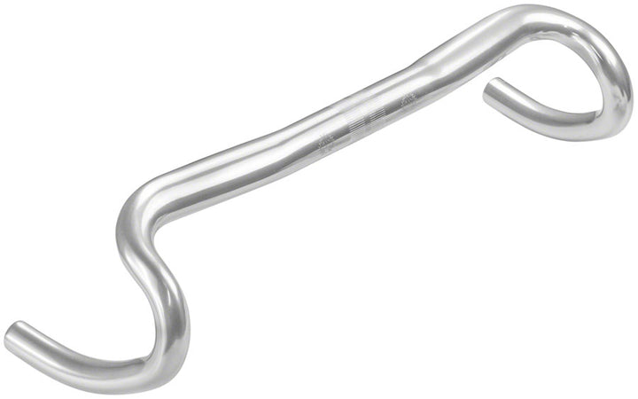Velo Orange Nouveau Randonneur Handlebar - 31.8 5 Degree Sweep 85mm reach 128mm Drop 42cm Silver
