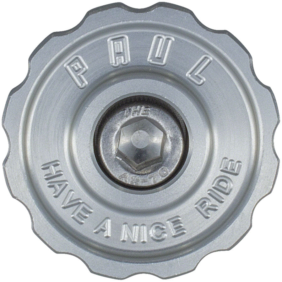 Paul Component Engineering Klamper Headset Top Cap - Aluminum w/Stainless-Steel Bolt Silver