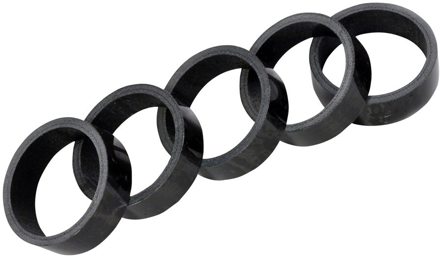 Wheels Manufacturing Carbon Headset Spacers - 10Mm Gloss 5-Pack