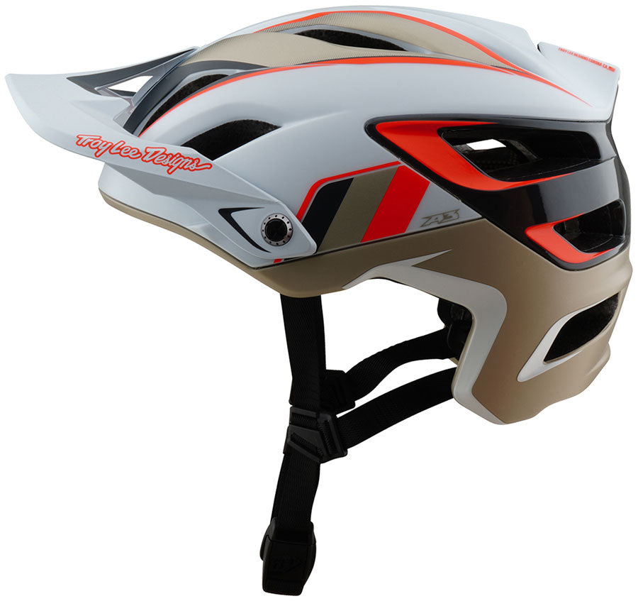 Troy Lee Designs A3 Helmet – Intake White Medium/Large