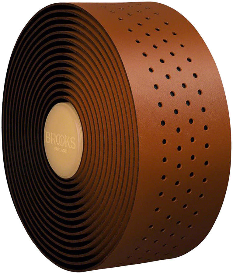 Brooks Leather Bar Tape - 2mm Honey