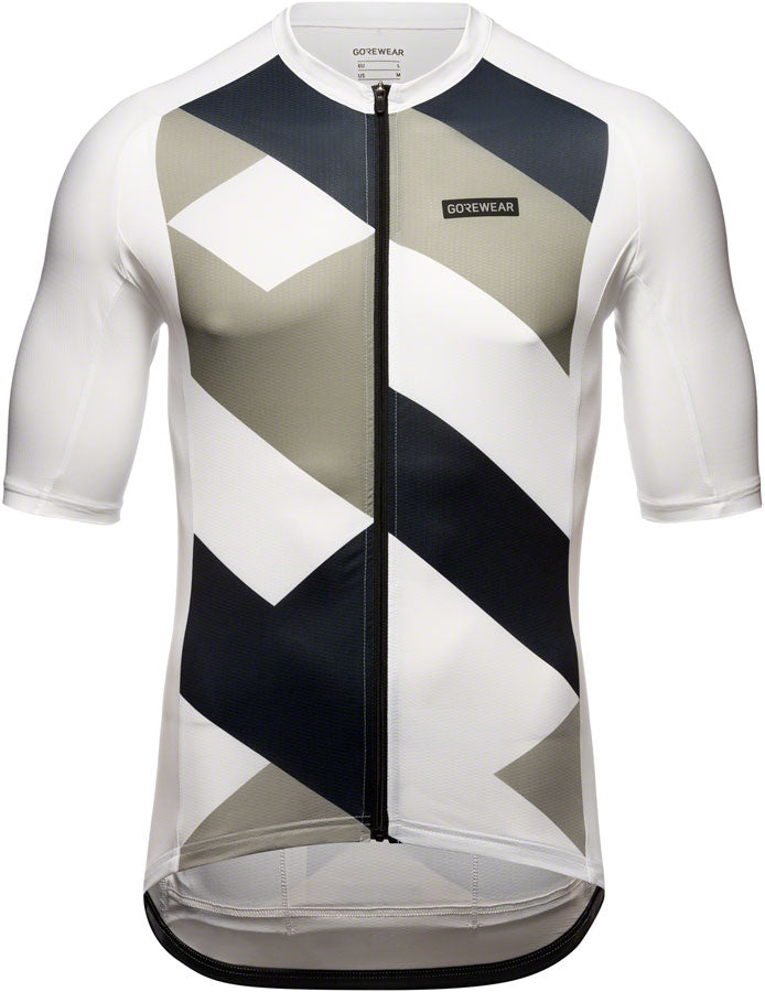 Gorewear Spirit Signal Jersey - White/Lab Gray Men's Large