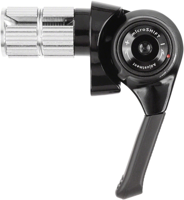 microSHIFT BS-G10-R Right Bar End Shifter - 10-Speed Compatible Sword Advent X 10-Speed Derailleurs BLK