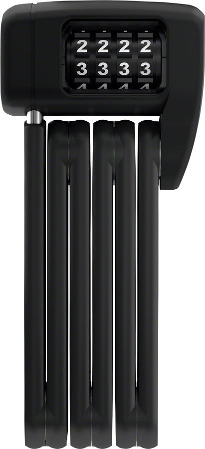 Abus BORDO Lite Mini 6055C/60 Folding Lock - Combination 2' 5mm SH Bracket BLK