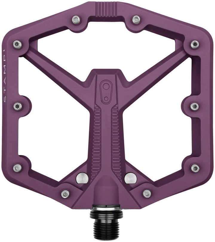 Crankbrothers Stamp 1 Gen 2 Pedals - Platform Composite 9/16" Purple Large