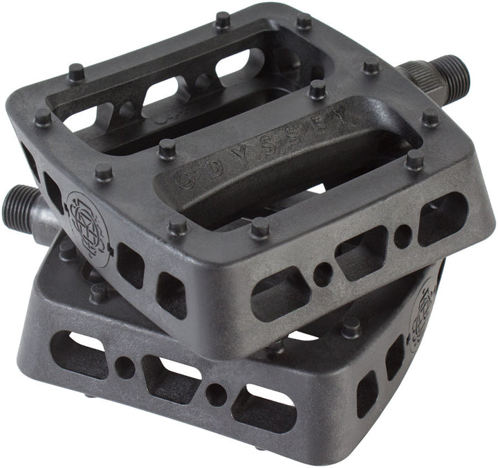 Odyssey Twisted Pro PC Pedals - Platform Composite/Plastic 9/16" Black