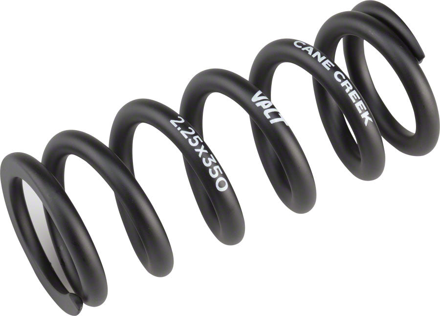 Cane Creek VALT Lightweight Steel Spring Coil Shock 2.25"/57mm x 350lbs BLK 