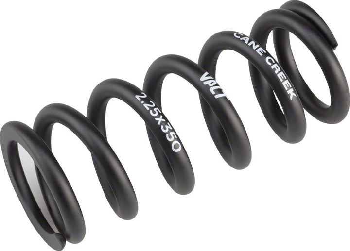 Cane Creek VALT Lightweight Steel Spring Coil Shock 2.25"/57mm x 350lbs BLK 