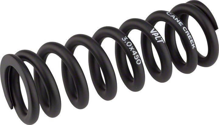 Cane Creek VALT Lightweight Steel Spring Coil Shock 3.00"/76mm x 450lbs BLK 