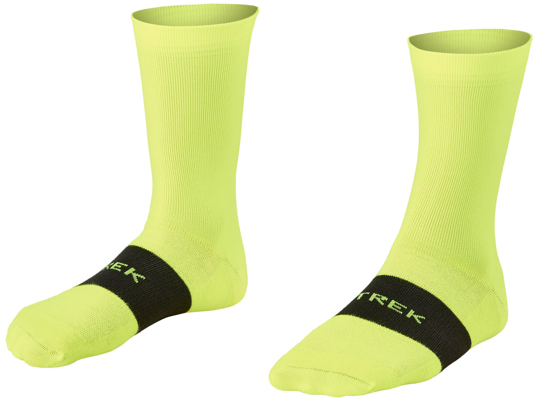Sock Trek Race Crew Large (42-44) Radioactive Yellow
