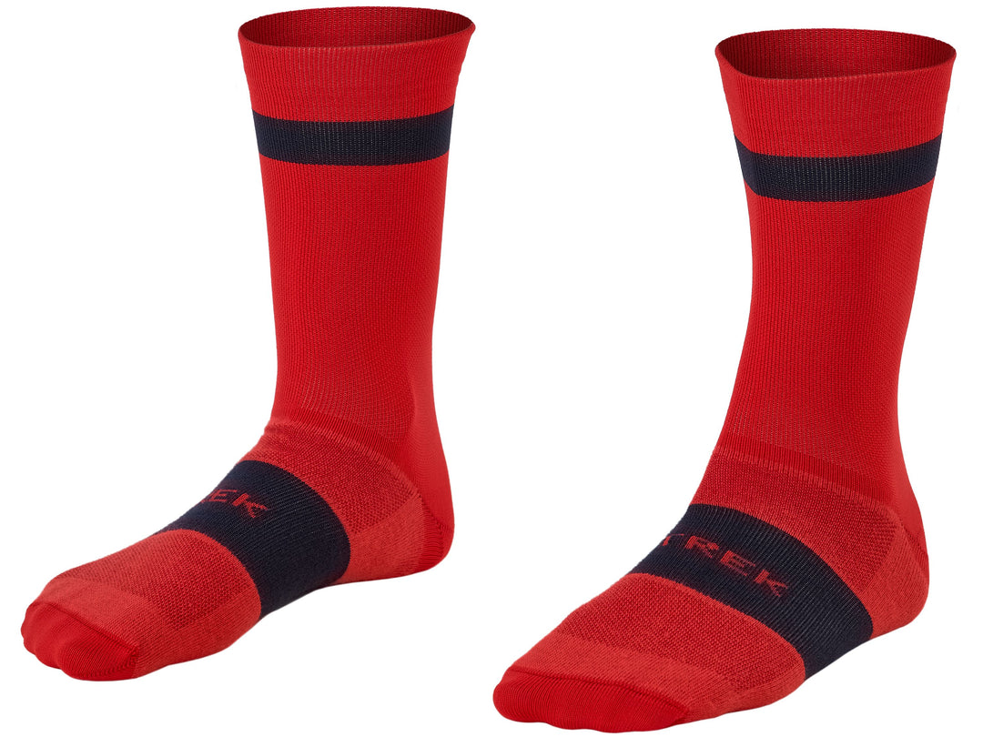 Sock Trek Race Crew Large (42-44) Viper Red