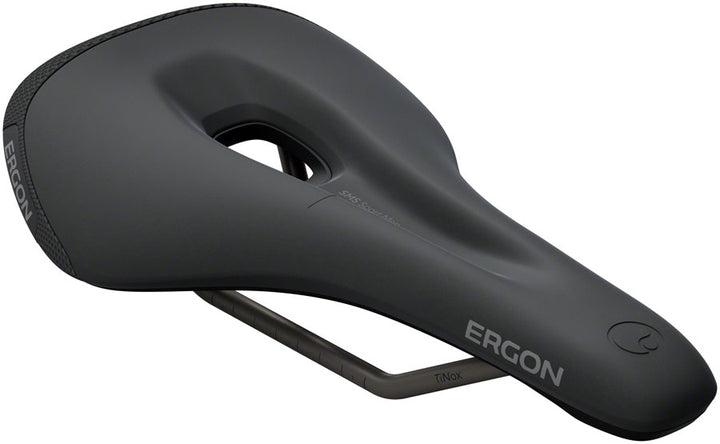 Ergon SMS Sport Saddle - TiNox XP Black Men's Small/Medium