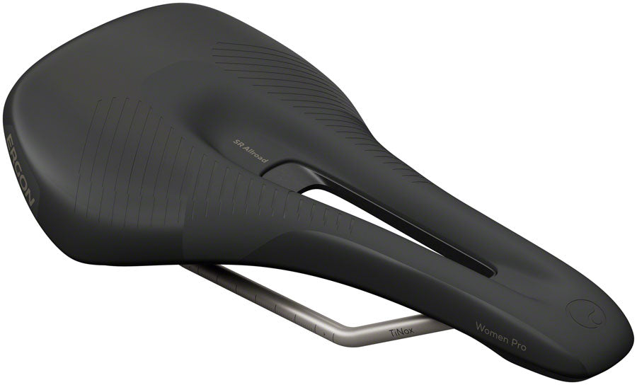 Ergon SR Allroad Pro Saddle - TiNox SL Black Women's Medium/Large