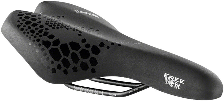 Selle Royal Freeway Fit Saddle - Steel Black Athletic