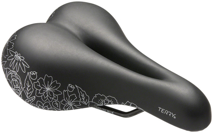 Terry Cite X Gel Saddle - Steel Flower Women's