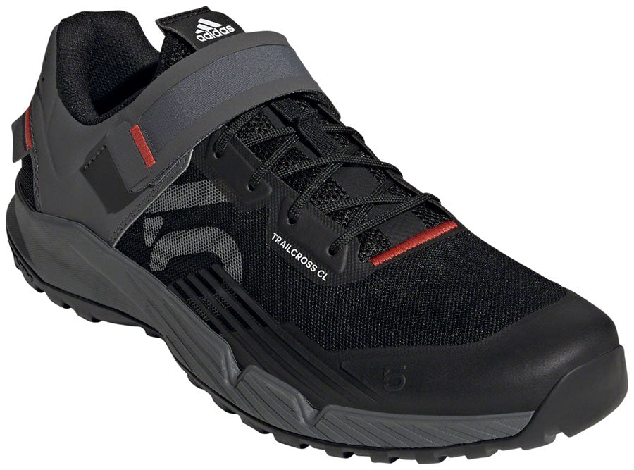 Five Ten Trailcross Mountain Clipless Shoes - Men's Core BLK/Gray Three/Red 7