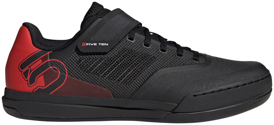 Five Ten Hellcat Pro Mountain Clipless Shoes - Men's Core BLK/Core BLK/Red 6.5