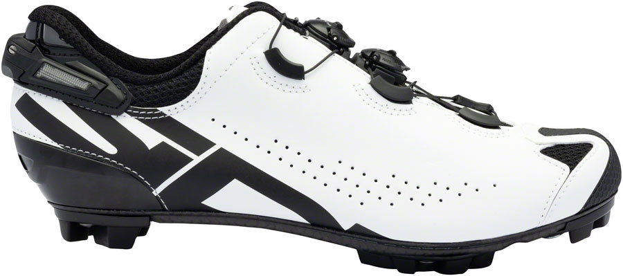 Sidi Tiger 2S SRS Mountain Clipless Shoes - Men's White/Black 38.5