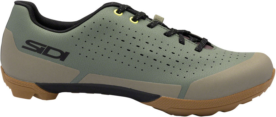 Sidi Asper Laces Gravel Shoes - Men's Military 38 Millenium Fit