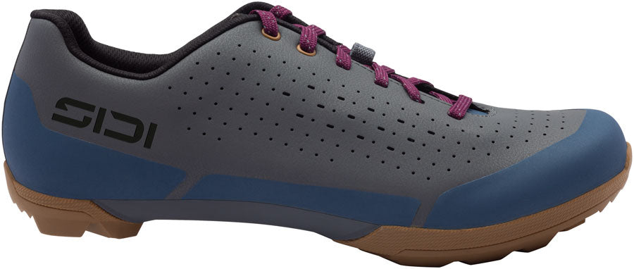 Sidi Asper Laces Gravel Shoes - Men's Dark Gray 41.5