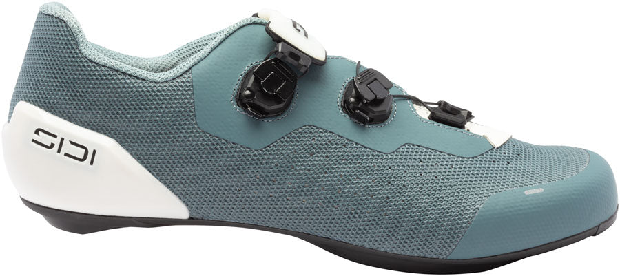 Sidi Genius X WYVE Road Shoes - Men's Frost Gray/Ice White 43.5