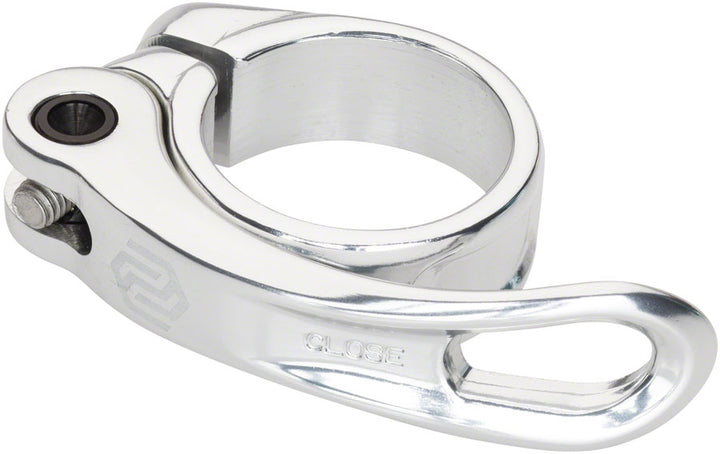 Promax QR-1 Seatpost Clamp - 31.8mm QR Silver